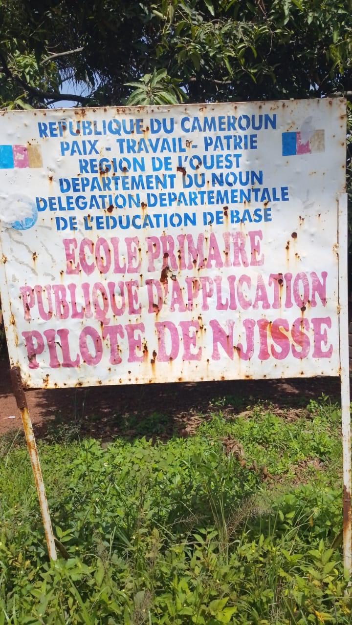 Panneau École Primaire Publique Pilote de Njissé